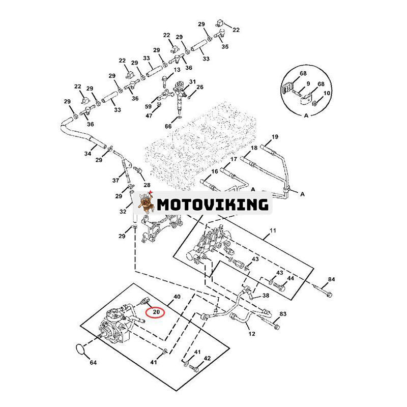 Bränsletemperatursensor 8980235810 för Isuzu Engine 4HK1 4JJ1 6HK1 John Deere 135D 135G 190DW 220DW 230GW 245GLC 345GLC