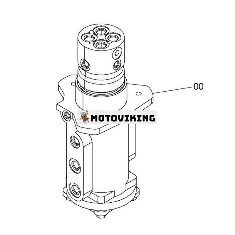 Mittskarv 9193338 9196167 för Hitachi ZX110 ZX120 ZX125US ZX130-3 ZX130H ZX135UR ZX70 ZX75UR ZX80LCK ZX85USB-3