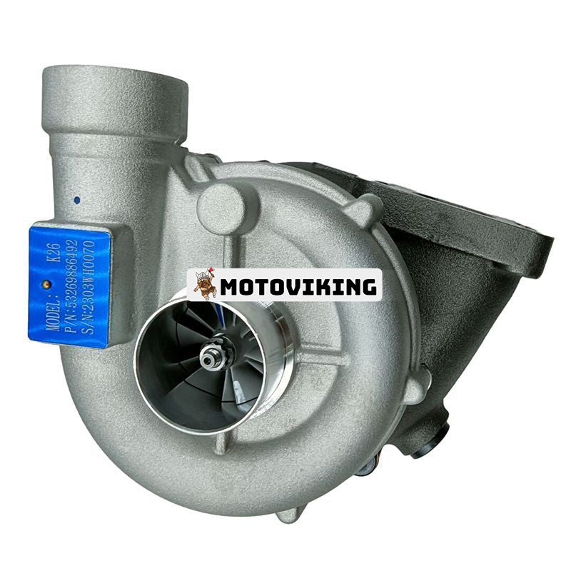 Turbo K26 Turboladdare 3802033 845294 för Volvo Penta Engine TAMD40 TAMD40A TAMD40B AQAD40A AQAD40B