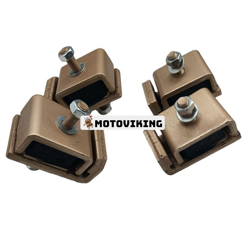 4 ST Motorkudde Gummi RC417-42990 för Kubota Grävmaskin KX91-3 KX91-3S U35 U35-3 U35S U35-3S