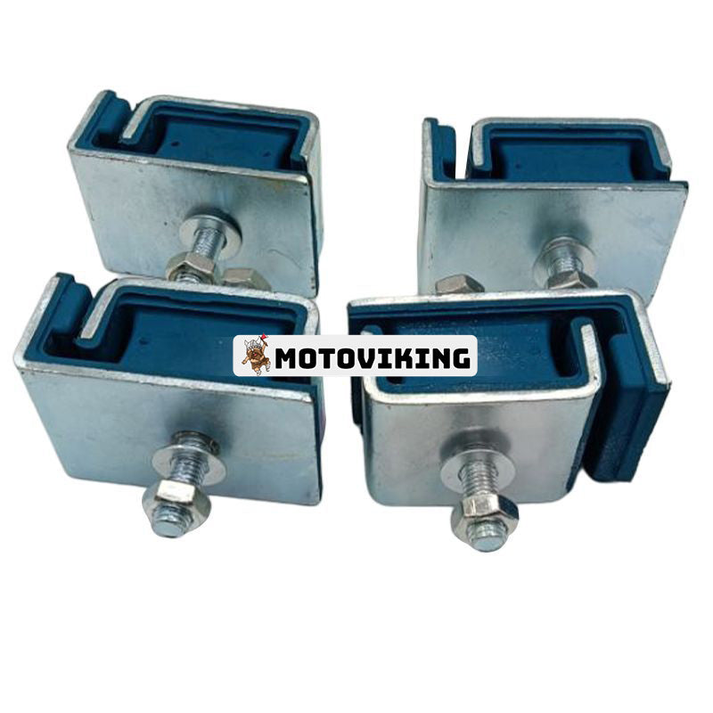 4 ST Motorkudde Gummi RC417-42990 för Kubota Grävmaskin KX91-3 KX91-3S U35 U35-3 U35S U35-3S
