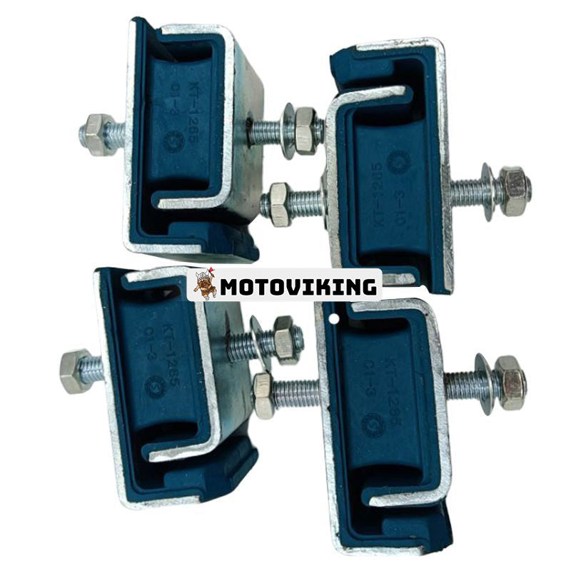 4 ST Motorkudde Gummi RC417-42990 för Kubota Grävmaskin KX91-3 KX91-3S U35 U35-3 U35S U35-3S