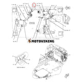 Ledningsnät 275-7004 för Caterpillar CAT grävmaskin 320D 323D