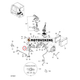 Ledningsnät 0005458 för Hitachi grävmaskin ZX1000K-3 ZX180LC-3 ZX200-3 ZX210H-3 ZX240-3 ZX250K-3 ZX270-3 ZX330-3