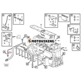 Ledningsnät VOE20728258 för Volvo Engine D6D Grävmaskin EC160B EC180B EC210B EW145B EW160B EW180B EW200B