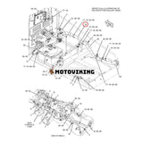 Ledningsnät 306-8610 för Caterpillar CAT Engine C6.4 Grävmaskin 320D 323D L