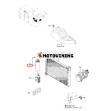 A/C Mottagaretorkare 4358565 för Hitachi Grävmaskin EX100-5 EX120-5 EX135USR EX200-5 EX210H-5
