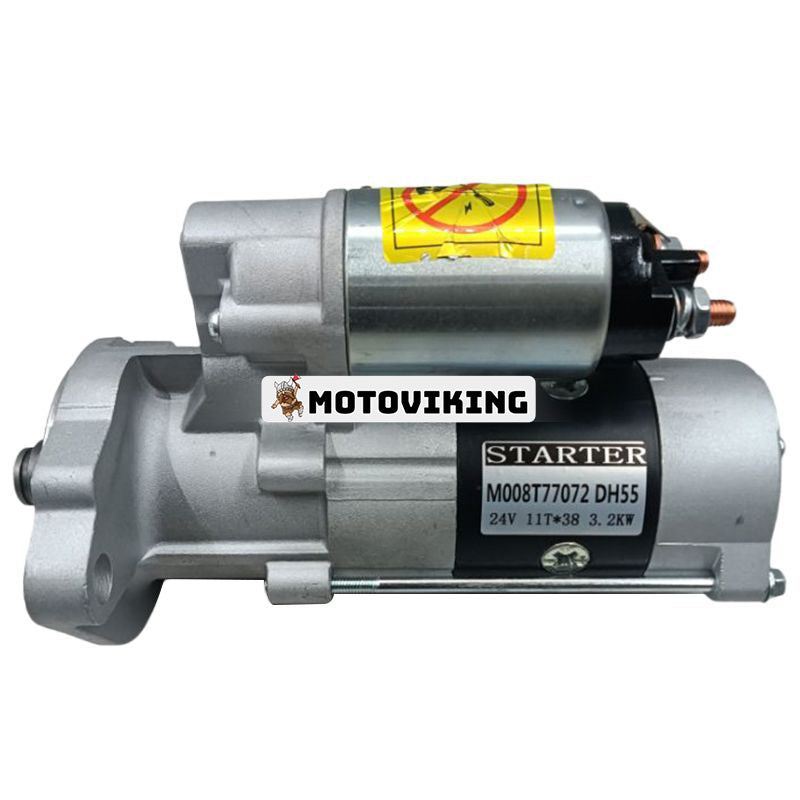 24V 11T Startmotor 714/34500 för JCB Grävmaskin JS70 JZ70