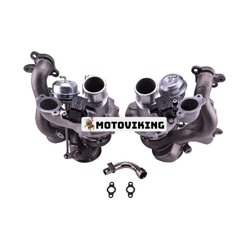 LH & RH Turbo RHF5 Turboladdare 302370 302369 för Maserati M156 M157 321.MA1T14 Motor Ghibli Quattroporte Levante Q4 V6 3.0L