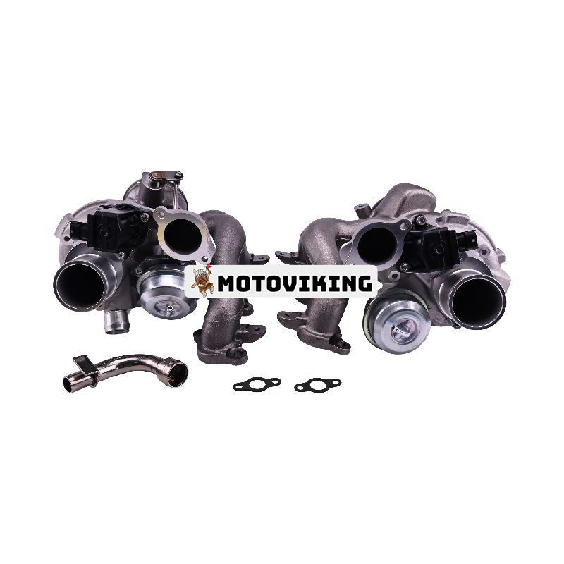 LH & RH Turbo RHF5 Turboladdare 302370 302369 för Maserati M156 M157 321.MA1T14 Motor Ghibli Quattroporte Levante Q4 V6 3.0L