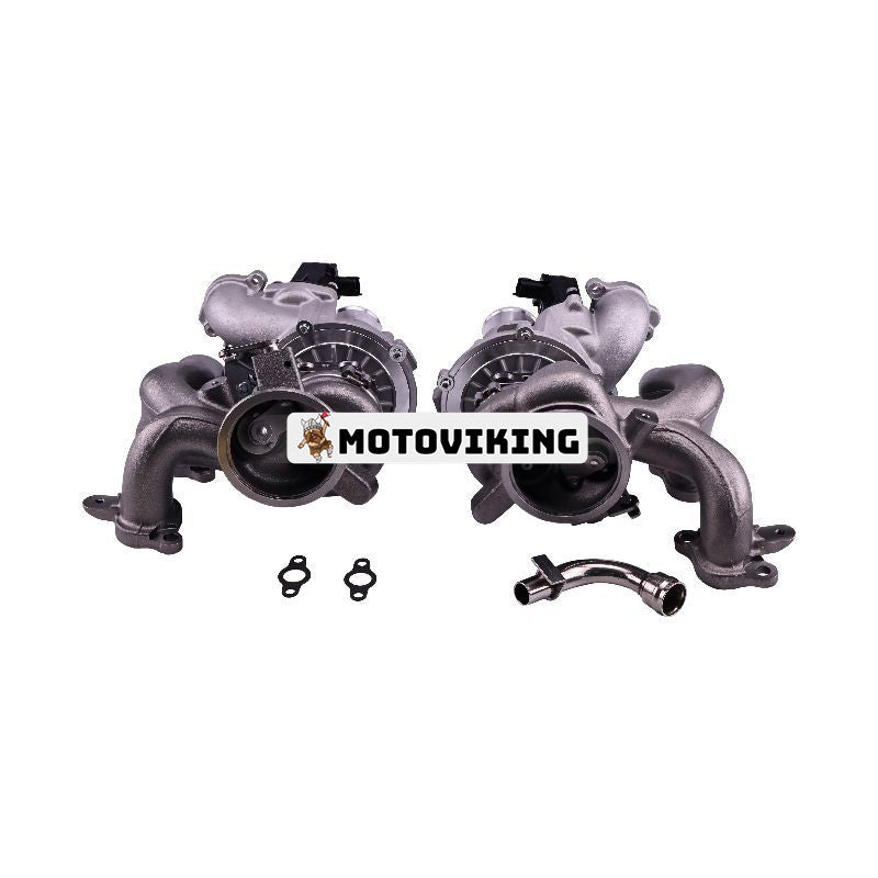LH & RH Turbo RHF5 Turboladdare 302370 302369 för Maserati M156 M157 321.MA1T14 Motor Ghibli Quattroporte Levante Q4 V6 3.0L