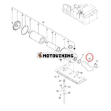 Luftslang 3104596 för Hitachi grävmaskin ZX450-3 ZX470H-3 ZX500LC-3 ZX520LCH-3 ZAXIS450LC-3