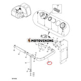 Luftslang 3109825 för Hitachi Grävmaskin ZX60-HCMC ZAX60