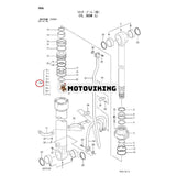 Bomcylindertätningssats 4649049 för Hitachi grävmaskin ZX330-3 ZX330-5G ZX350H-3 ZX360LC-3-HCMC ZX400W-3