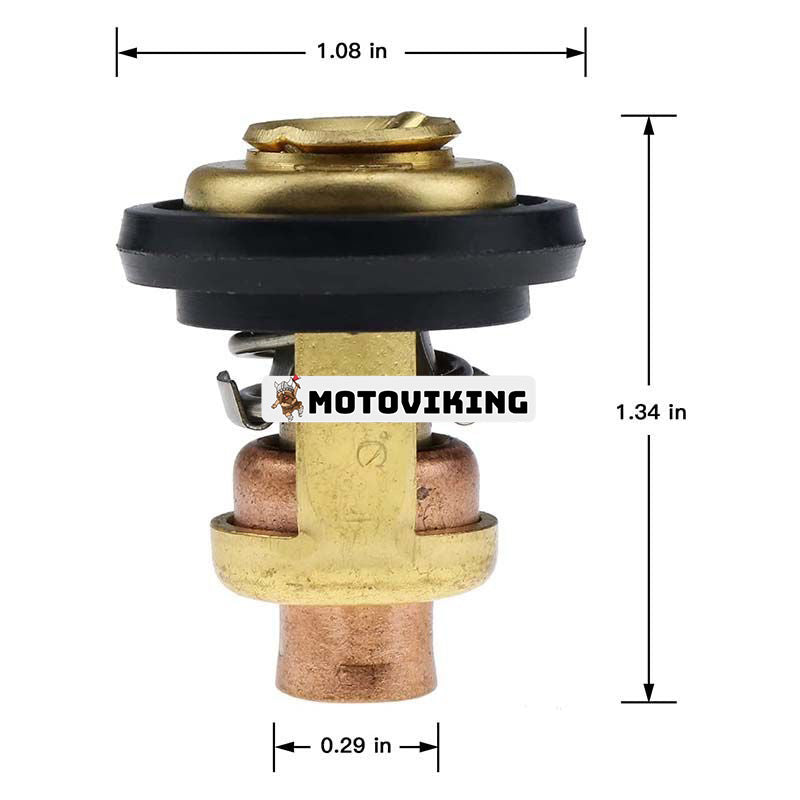 Termostat 19300-ZV5-043 för Honda Marine Outboard 20-130HP BF20AX BF25AX BF30A BF40A2 BF75A2 BF90A1 BF115A1