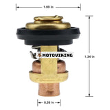 Termostat 19300-ZV5-043 för Honda Marine Outboard 20-130HP BF20AX BF25AX BF30A BF40A2 BF75A2 BF90A1 BF115A1