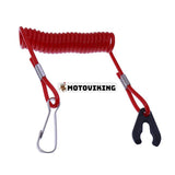 Utombordsmotor Motorsäkerhet Dödstoppsbrytare Lanyard 682-82556-00 för Yamaha Honda Nissan Sierra Boat