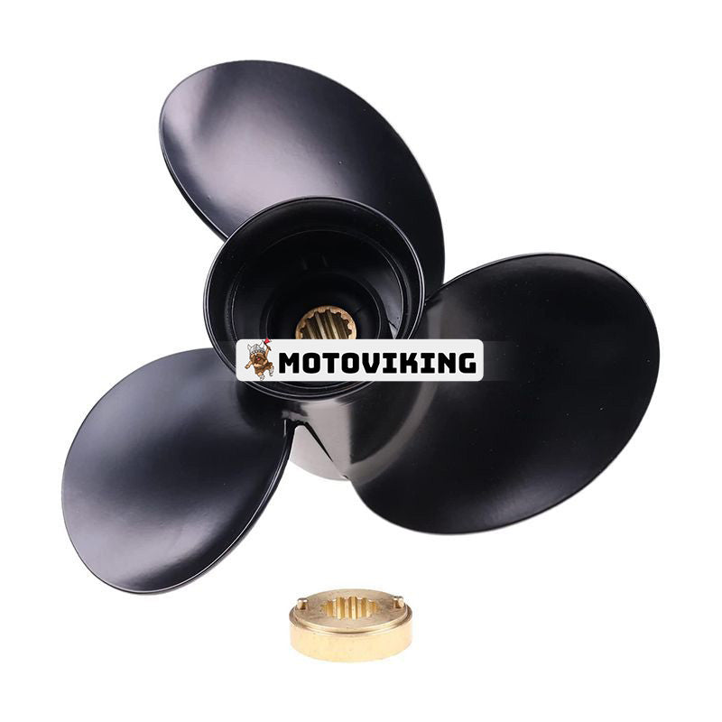 13T RH 10 5/8 x12 Propeller 48-73134A45 för Mercury 25-70HP båtmotorer