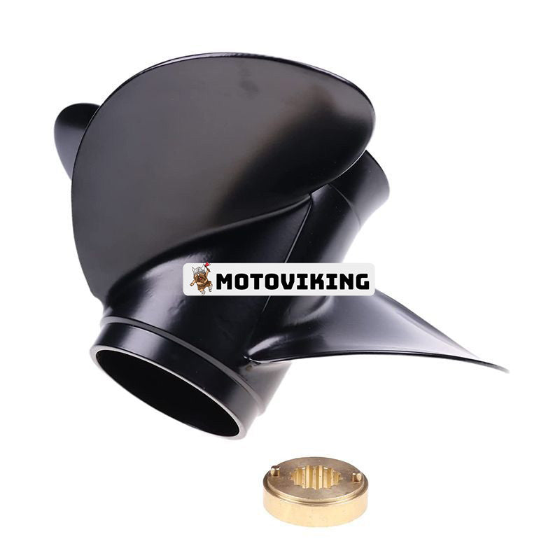 13T RH 10 5/8 x12 Propeller 48-73134A45 för Mercury 25-70HP båtmotorer