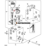Magnetpatronventil AT195922 för John Deere 1050K 210LJ 310L 310SJ 315SL 410G 4890 4895 4930 4940 672G 710G 872G CP690