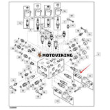 12V solenoidpatronventil AN235698 för John Deere S680 S685 S690 S780 S785 8100 8400 8600 8800 9700 9900 CH570 CH670