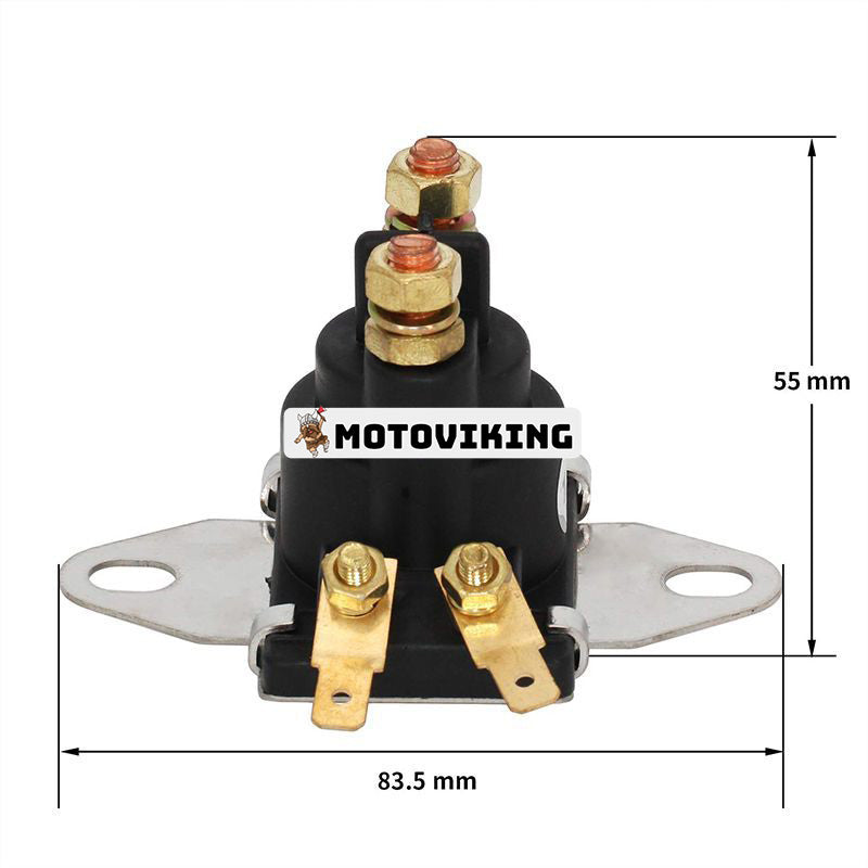 12V 4-terminal trim magnetrelä 18-5816 89-96054 för Mercruiser Sierra Mercury marin utombordsmotor 35HP-275HP