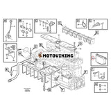 ECU Kontrollpanel VOE20577135 för Volvo Grävmaskin EC180B EC210B EC240B EC290B EW145B EW160B EW180B L110E L120E L60E L70E L90E