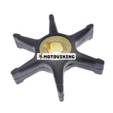 Vattenpump impeller 277181 för Johnson Evinrude BRP OMC 3HP 4HP 5HP 5,5HP 6HP 7,5HP 2-takts utombordsmotorer