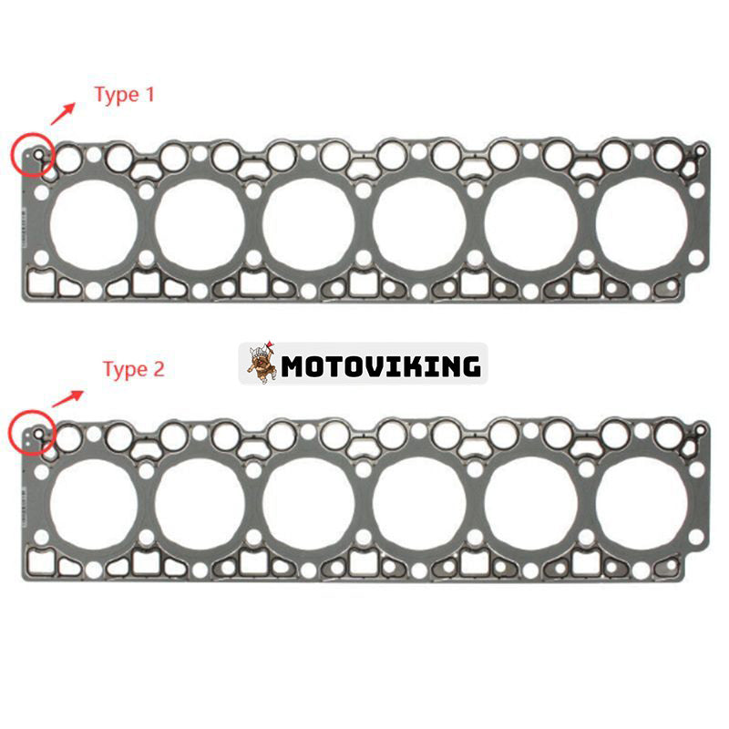 Topplockspackning 04900688 04900689 för Deutz Engine TCD2013