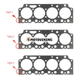 Topplockspackning 04292651 04292652 04292653 för Deutz Engine TCD2013L042V TD2013L042V