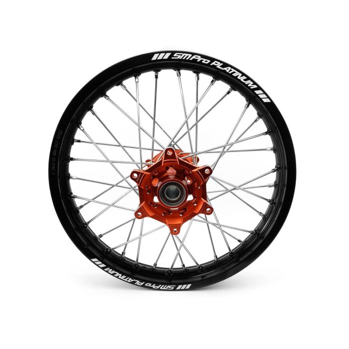 18X2.15 Hjul Ktm Blk/Orange Mx-5031 Black Fälg Orange Hub Sp052.06.84.01.99 Gloss Fälg