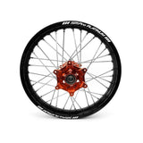 18X2.15 Hjul Ktm Blk/Orange Mx-5031 Black Fälg Orange Hub Sp052.06.84.01.99 Gloss Fälg