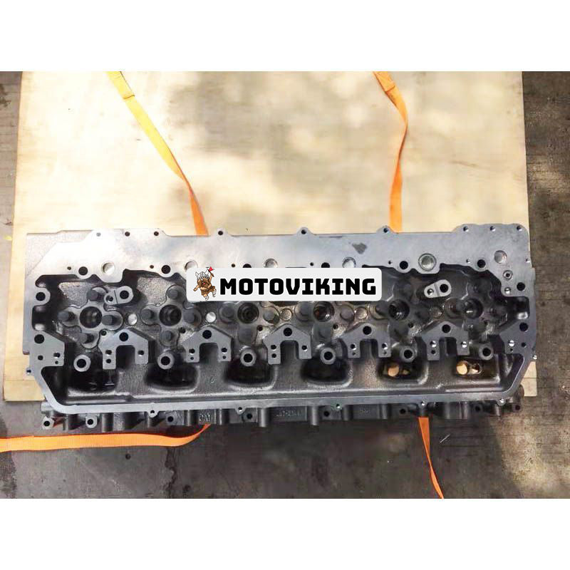 Motor C11 C13 Komplett cylinderhuvud med ventiler för Caterpillar CAT Grävmaskin 345C 345D 349D 349D2 Lastare 966H 972H 980C 980F