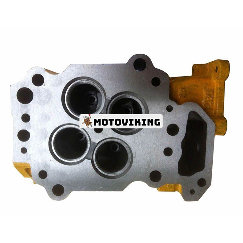 Motor 6D125E-2 S6D125E-2 Komplett cylinderhuvud med ventiler för Komatsu hjullastare WA450-3 WA470-3 Grävmaskin PC400-7 PC400LC-6 PC400LC-7