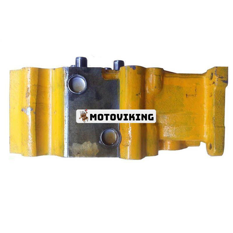 Motor 6D125E-2 S6D125E-2 Komplett cylinderhuvud med ventiler för Komatsu hjullastare WA450-3 WA470-3 Grävmaskin PC400-7 PC400LC-6 PC400LC-7