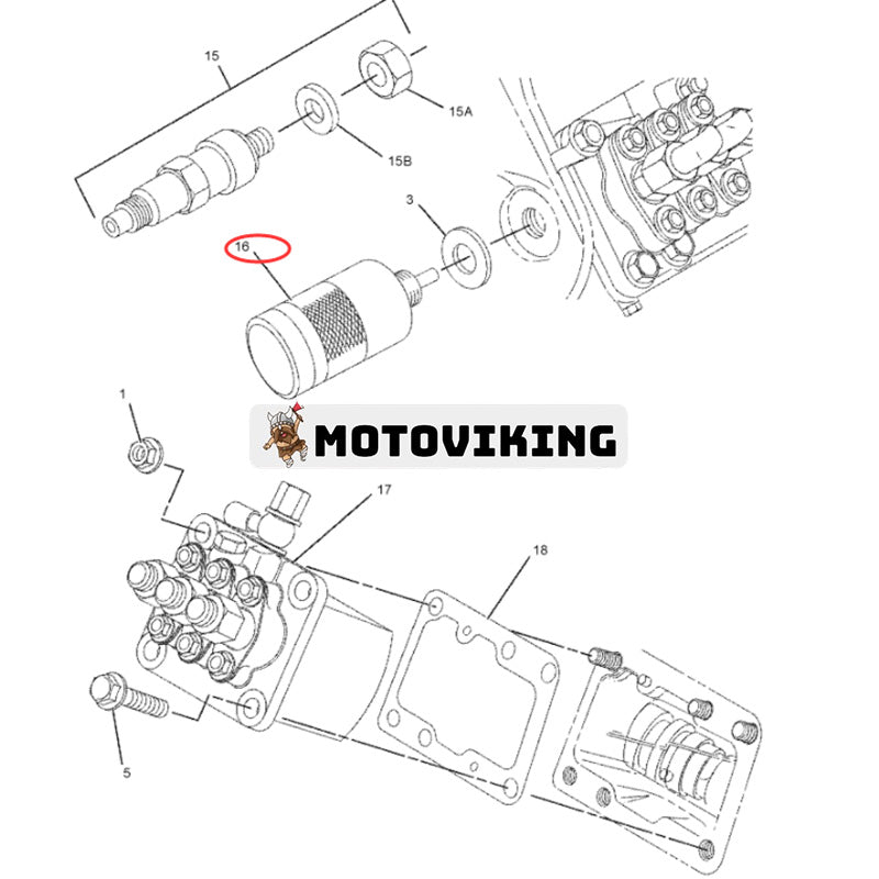 Stäng av solenoid 153-6409 för Caterpillar CAT Engine 3003 3014 3024 C0.5 Grävmaskin 301.5 304.5 301.6