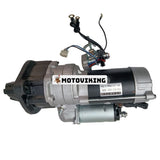 24V 11T Startmotor 600-813-4421 för Komatsu Engine 6D95 S4D95L-1 Grävmaskin PC120-6 PC100-6 PC200-5 PC210-6 PC220-6