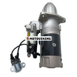 24V 13T Startmotor 0-23000-1231 600-813-3390 för Komatsu Engine S6D105-1 Hjullastare WA200-1 WA250-1 WA300-1 WA320-1