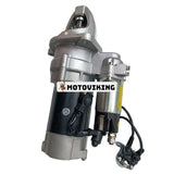 24V 13T Startmotor 0-23000-1231 600-813-3390 för Komatsu Engine S6D105-1 Hjullastare WA200-1 WA250-1 WA300-1 WA320-1