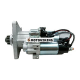 24V 11T Startmotor 1811003414 för Isuzu Engine 6WG1 Hitachi Grävmaskin ZX450 ZX470 ZX500 ZX600 ZX650 ZX800 ZX850-3