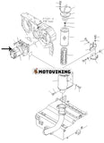 För Komatsu Bulldozer D475A-5 D475A-5A D475A-5E0 D475ASD-5E0 Hydraulpump 704-71-44071