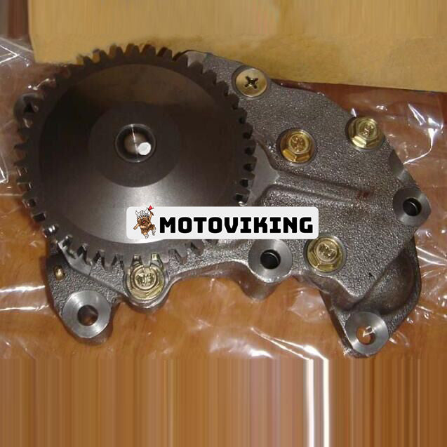 För Komatsu Loader WA300-3 WA350-3 WA400-3 Motor 6D108 Oljepump 6222-55-1100