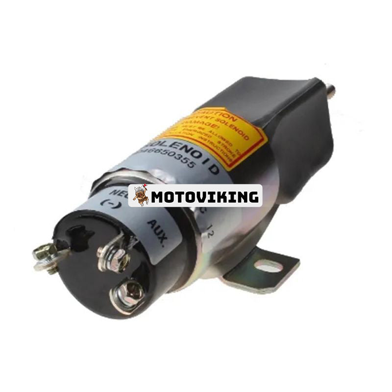 12V magnetventil 600-815-8790 C6008158790 för Komatsu EGS65-5 S4D95LE-2 EGS45-5 4D94LE-2 Cummins B3.3 QSB3.3 CM2150 motor