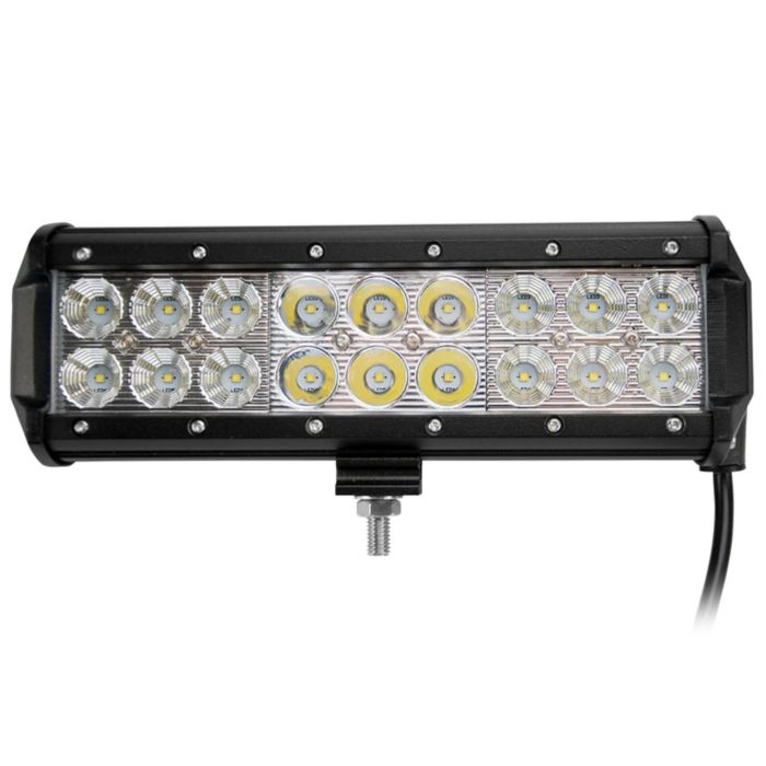 226Mm 9" Led Spot Light Bar 18Led 54W 12V - Ingen Kabelsett