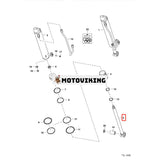 Tiltcylinderstång 6804631 för Bobcat Loader 753 763 773 7753 S130 T140