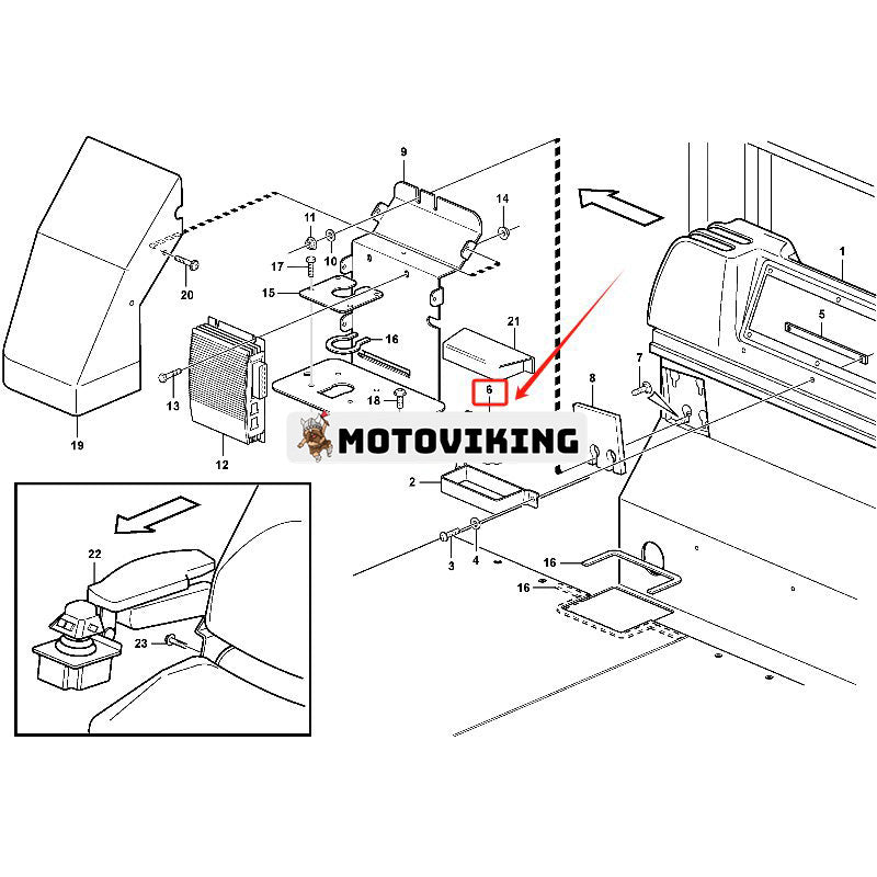 Visa VOE11039745 för Volvo Hjullastare L180E L180FHL L180D L180DHL L180EHL