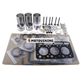 Reparationssats för Kubota Engine D750 D750B D750-B Traktor B1200 B7100 B5100D-P B5200D B5200E B1702DT