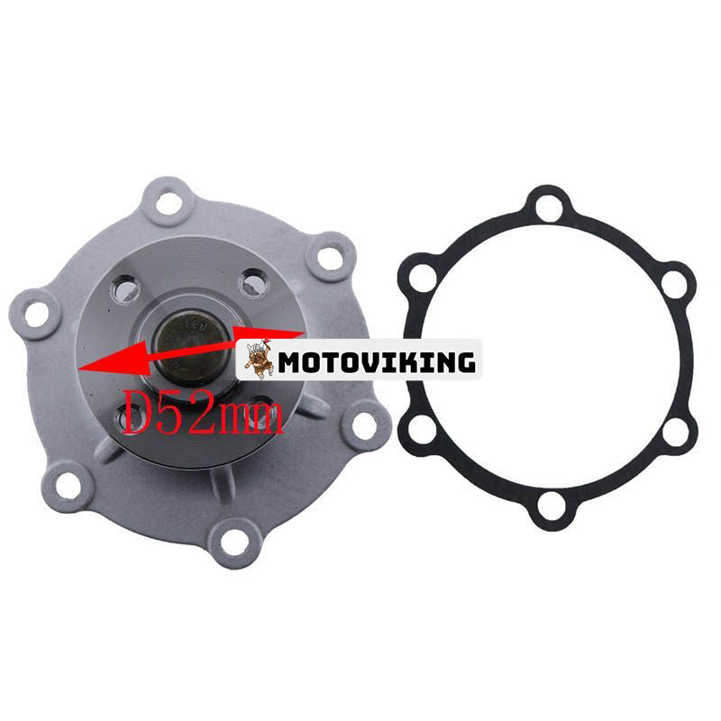 6 bultar vattenpump 16120-32082-71 för Toyota Engine 2J 2JT 5P gaffeltruck 2FDC20 2FDC25 FDC18 FDC23 2FDC30 FDC28 2FG28 2FG30 3FD20 3FD205 4FD2 FD2 FD5 4FD2