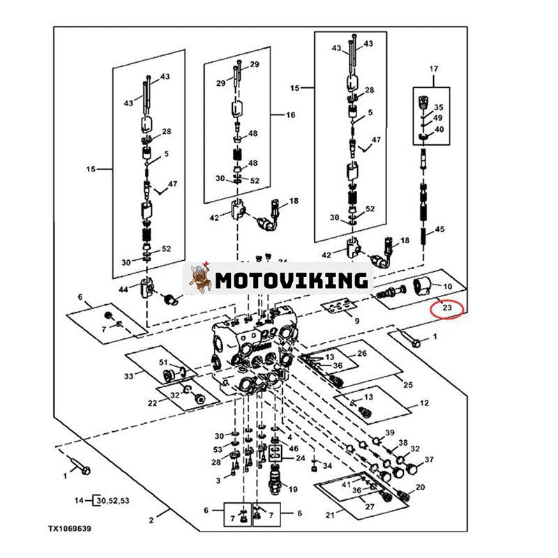 Magnetventil AT347286 för John Deere motor 2.4L 3.0L 4024 5030 Lastare 313 315 317