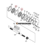 Bromsskiva 190462A1 för CASE Loader 570LXT 580L 580SL